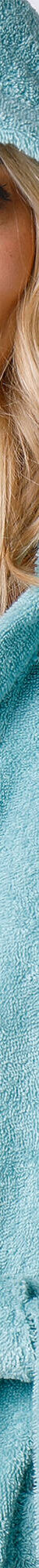 Peignoir mixte adulte col capuche éponge bouclette (vert d'eau) Peignoir mixte adulte col capuche éponge bouclette (vert d'eau)